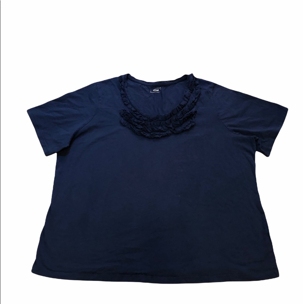 Blue Miami Style 3X Blouse